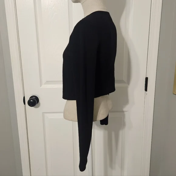 Sunday Best Black Button-Up Cardigan - Picture 3 of 7